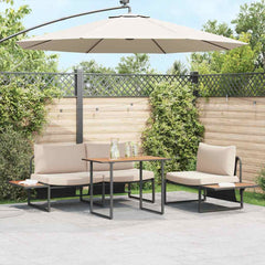 vidaXL Garden Table Brown 100 x 55 x 70 cm Wood 1