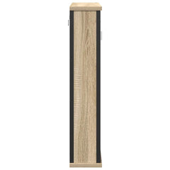 vidaXL Mirror Cabinet Sonoma Oak 42 x 12 x 60 cm Engineered Wood 6