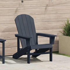 Adirondack Chair HDPE Navy blue without footrest