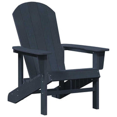 Adirondack Chair HDPE Navy blue without footrest