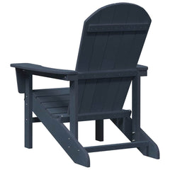 Adirondack Chair HDPE Navy blue without footrest