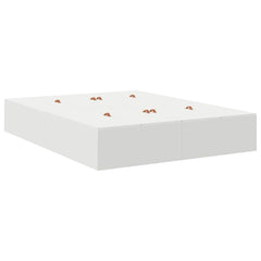 Storage Bed Frame Engineered Wood White