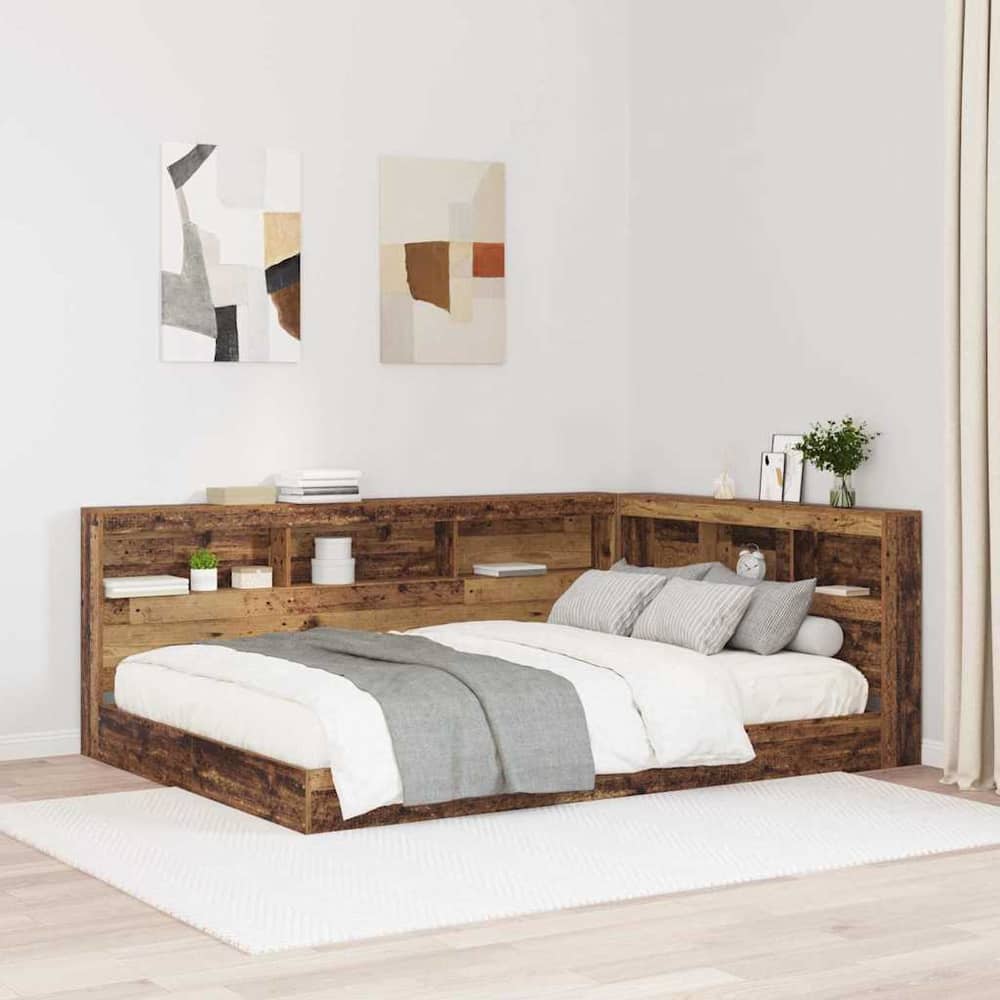 Storage Headboard Engineered Wood Length Old