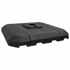 vidaXL Cantilever Umbrella Base 130 Black High-density polyethylene 2