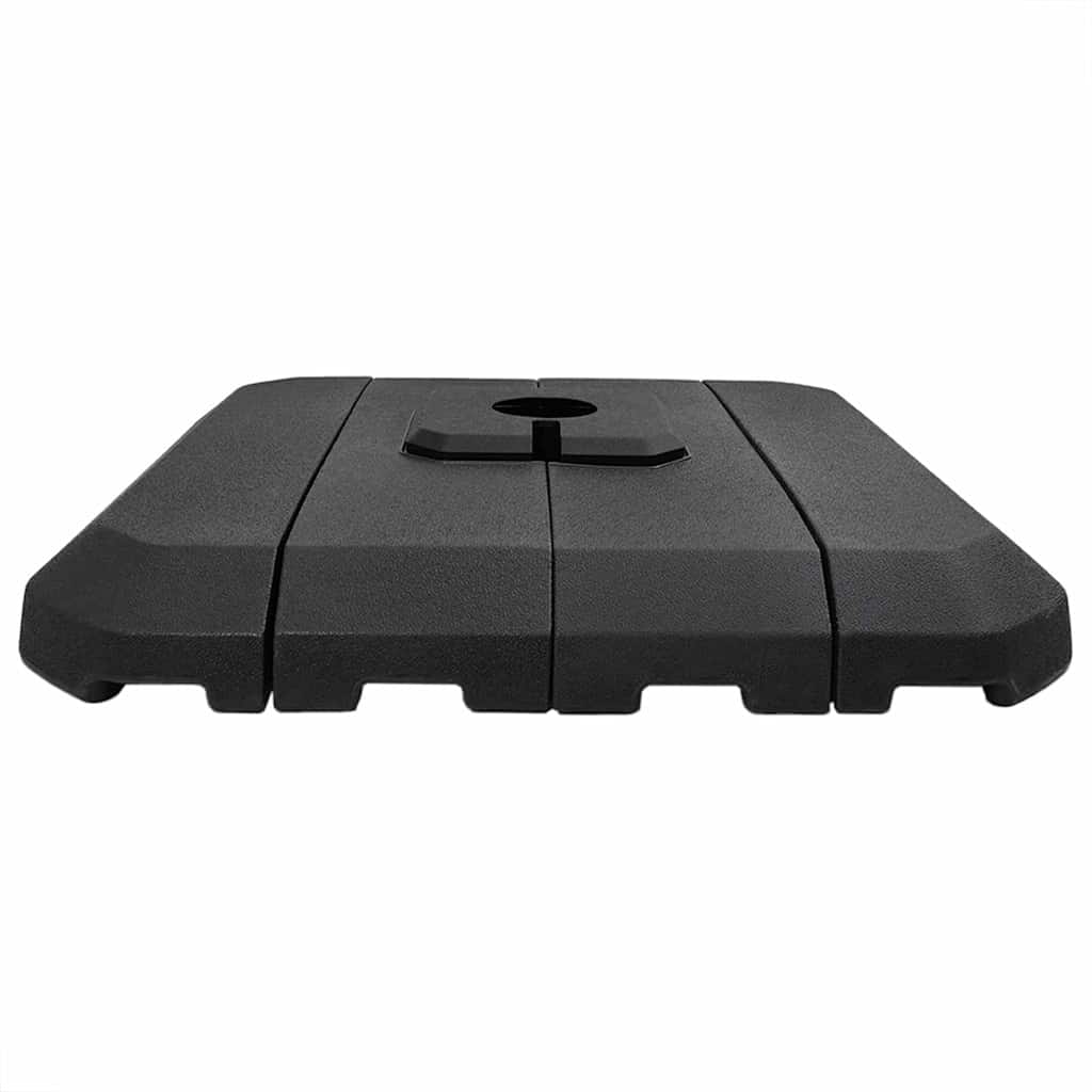 vidaXL Cantilever Umbrella Base 130 Black High-density polyethylene 5