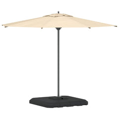 vidaXL Cantilever Umbrella Base 130 Black High-density polyethylene 3