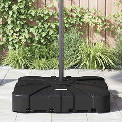 vidaXL Cantilever Umbrella Base 150 Black High-density polyethylene 4