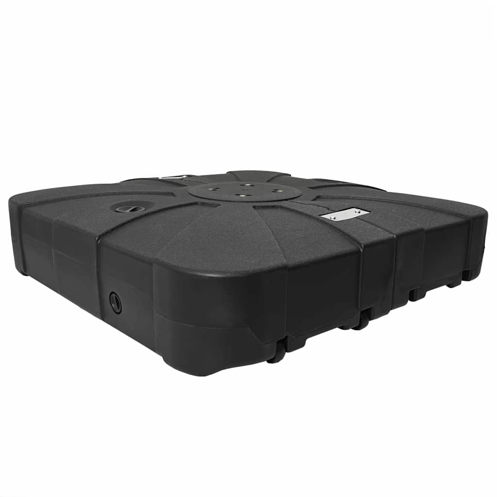 vidaXL Cantilever Umbrella Base 150 Black High-density polyethylene 2