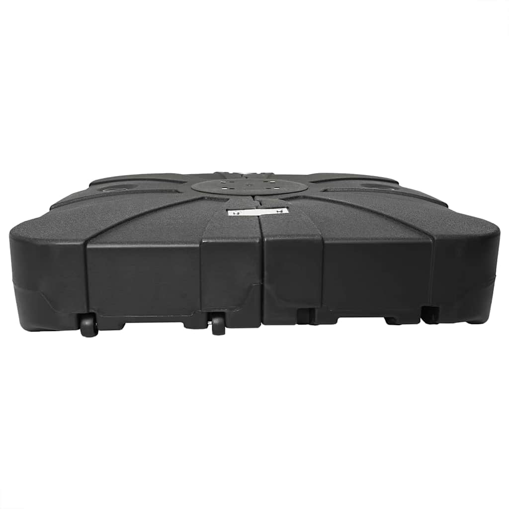 vidaXL Cantilever Umbrella Base 150 Black High-density polyethylene 5