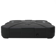 vidaXL Cantilever Umbrella Base 150 Black High-density polyethylene 6