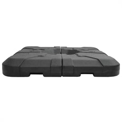 vidaXL Cantilever Umbrella Base 110 Black High-density polyethylene 5