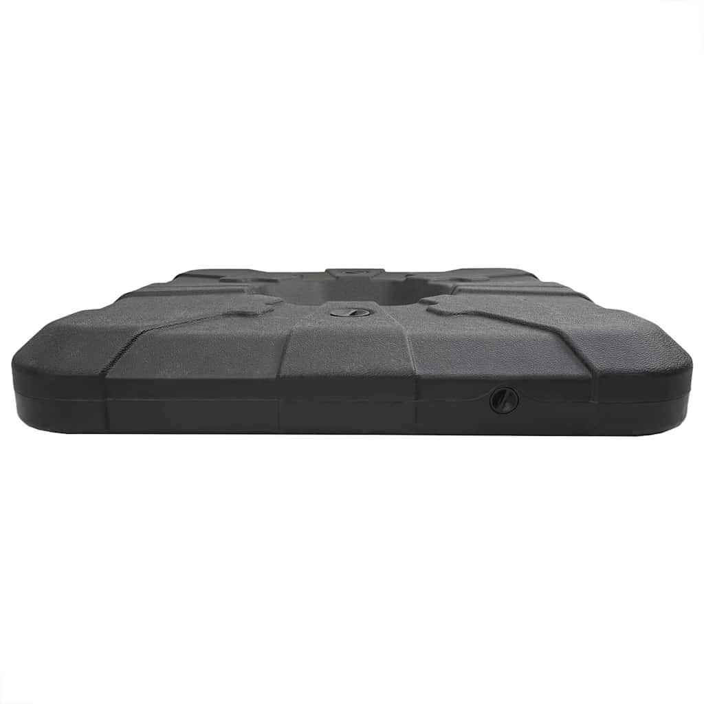 vidaXL Cantilever Umbrella Base 110 Black High-density polyethylene 6