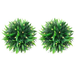 vidaXL Artificial Boxwood Ball | Green | Polyethylene | 30 cm diameter | Solar 1