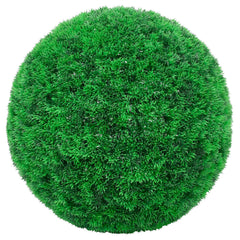 vidaXL Artificial Boxwood Balls with LED Lights 2 pcs Green 27 cm 2