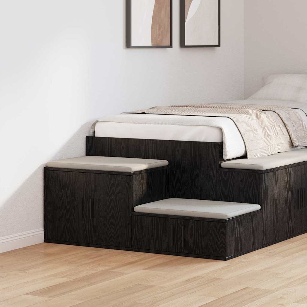 vidaXL Storage Cabinet 2 pcs 108 x 41 x 40 cm