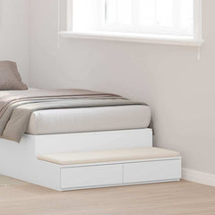 vidaXL Bed Drawers Engineered Wood White