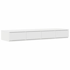 vidaXL Bed Drawers White 120 x 36.5 x 16.5 cm Engineered Wood 2