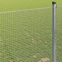 vidaXL Welded Wire Fence 10000 x 50 cm Silver 4