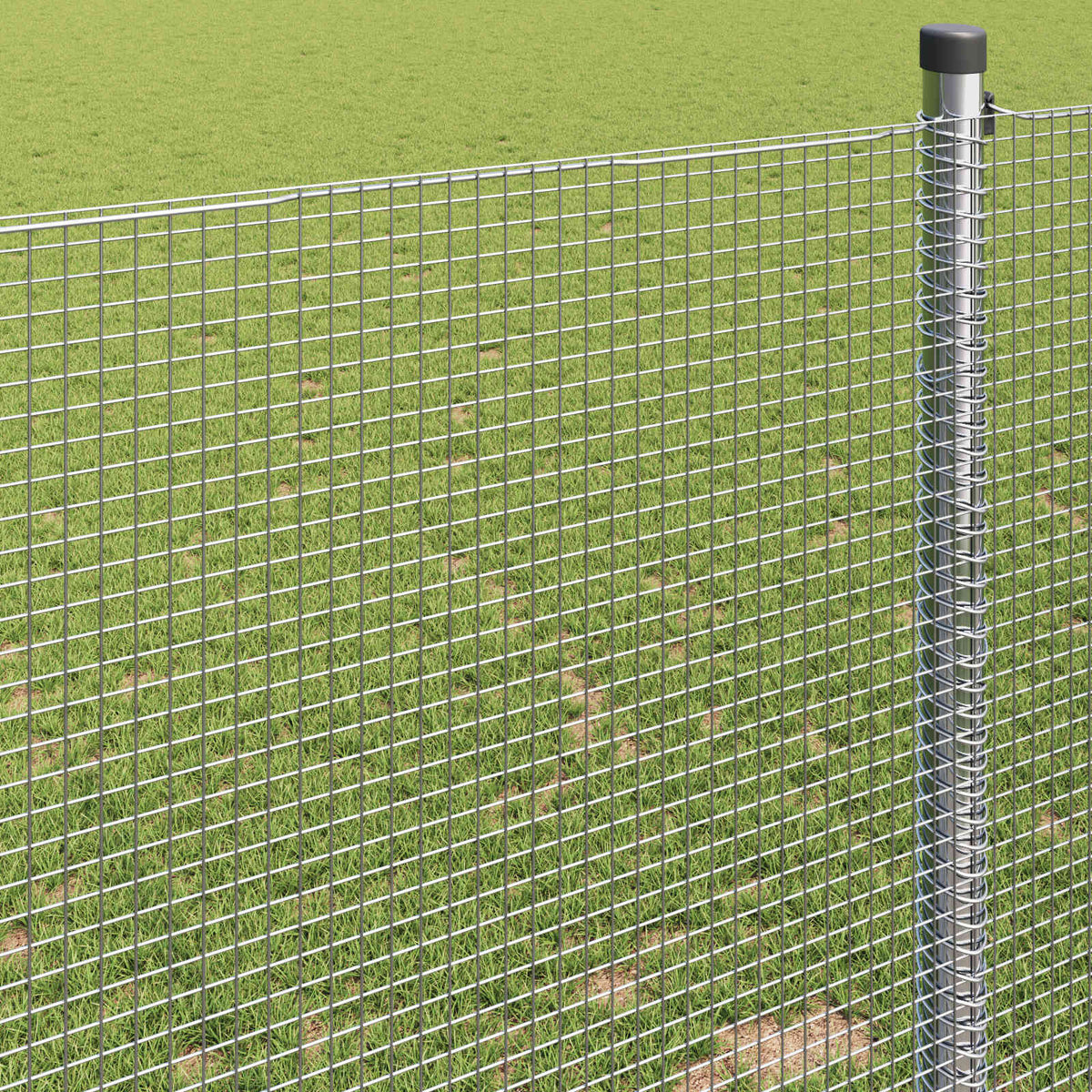 Welded Wire Fence 5000 x 60 cm Silver Length 12 mm 50 x 0.6 m – 100 x 0.6 m 100 x 0.5 m