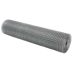 vidaXL Welded Wire Fence 10000 x 50 cm Silver 5