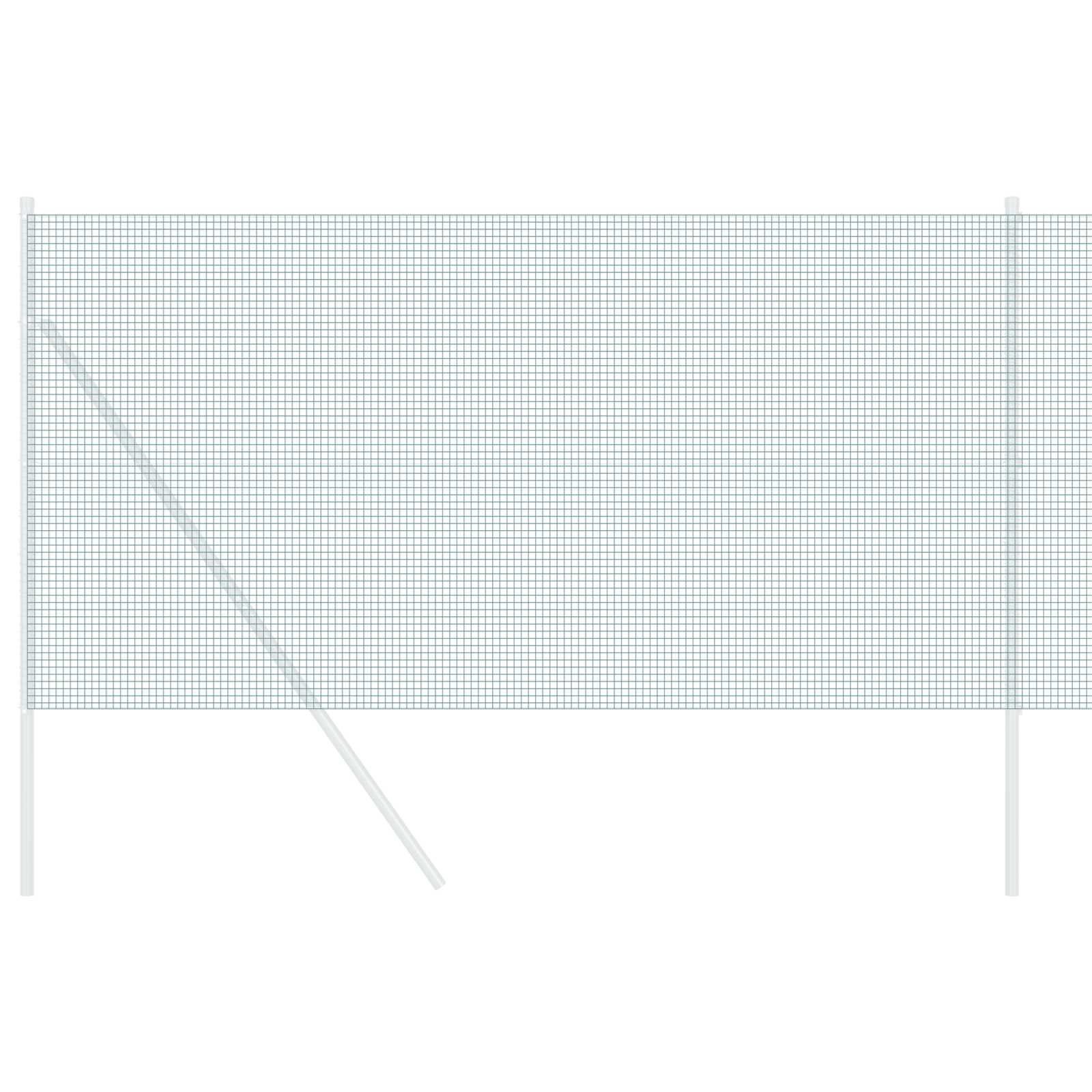 vidaXL Welded Wire Fence 1000 x 120 cm Green 3
