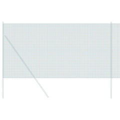 vidaXL Welded Wire Fence 1000 x 120 cm Green 3