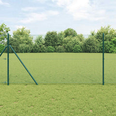 vidaXL Welded Wire Fence 1000 x 120 cm Green 1