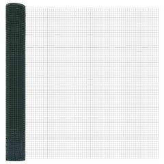 vidaXL Welded Wire Fence 1000 x 120 cm Green 2