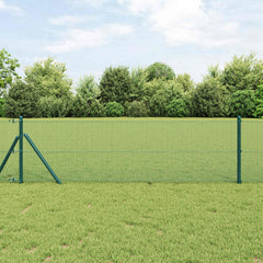 vidaXL Welded Wire Fence 1000 x 160 cm Green 1