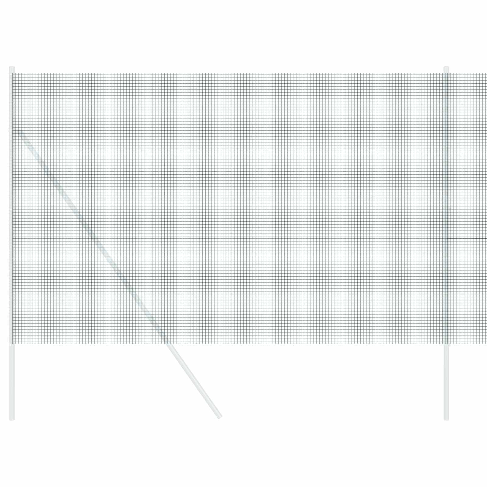 vidaXL Welded Wire Fence 1000 x 160 cm Green 3