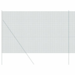 vidaXL Welded Wire Fence 1000 x 160 cm Green 3