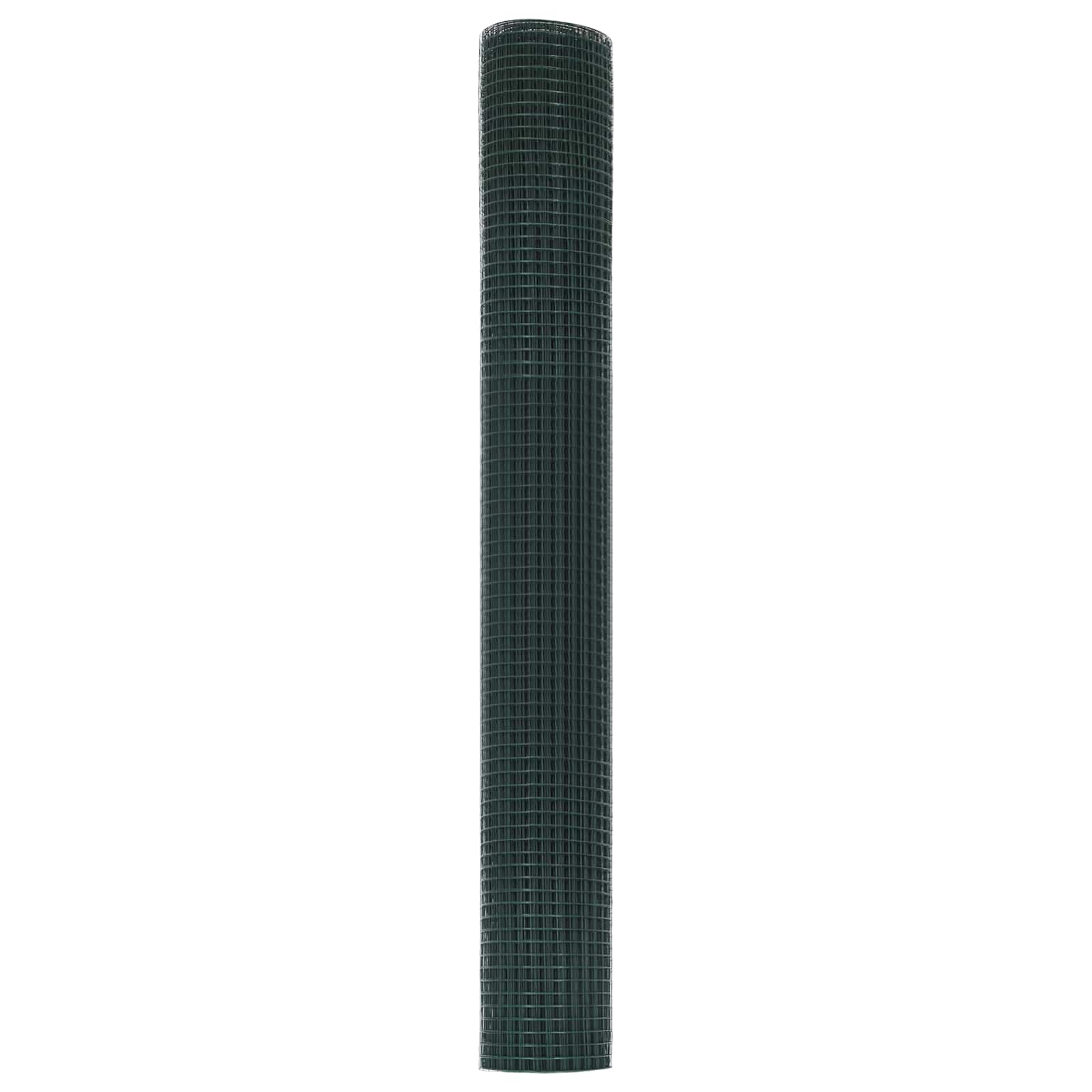 vidaXL Welded Wire Fence 2500 x 120 cm Green 2