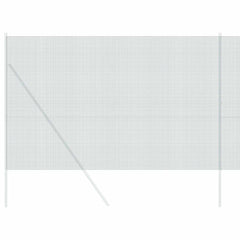 vidaXL Welded Wire Fence 2500 x 150 cm Green 3