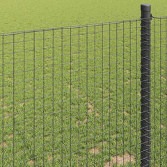 vidaXL Welded Wire Fence 2500 x 160 cm Green 4