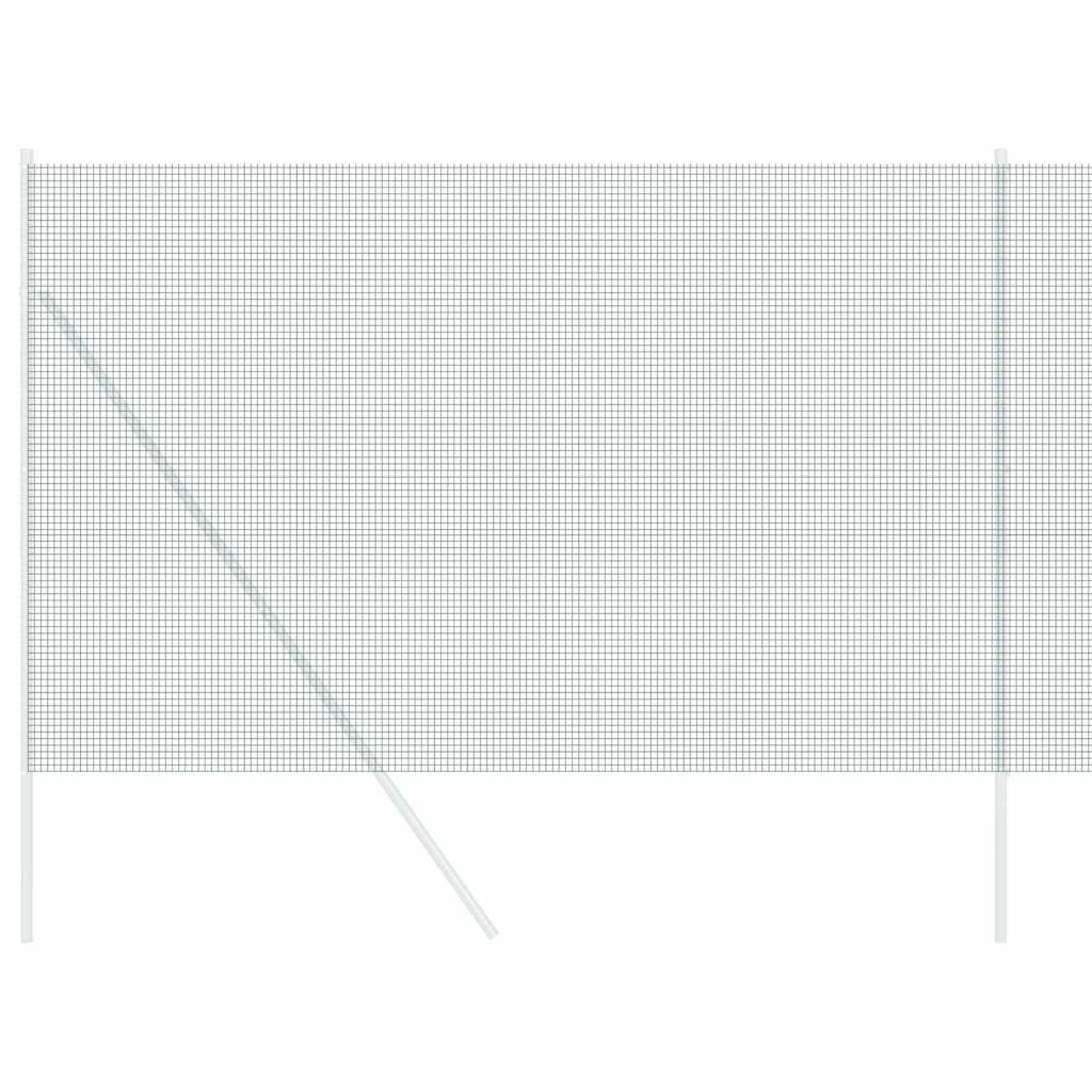 vidaXL Welded Wire Fence 2500 x 160 cm Green 3
