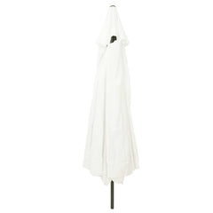 vidaXL Garden Parasol Sand 394 x 394 x 248 cm Polyester and Steel 2