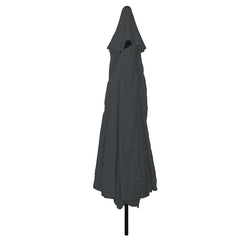 vidaXL Garden Parasol Anthracite 394 x 394 x 248 cm 2