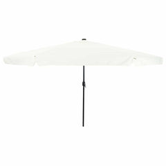 vidaXL Garden Parasol 395 x 395 x 245 cm Polyester Round 1