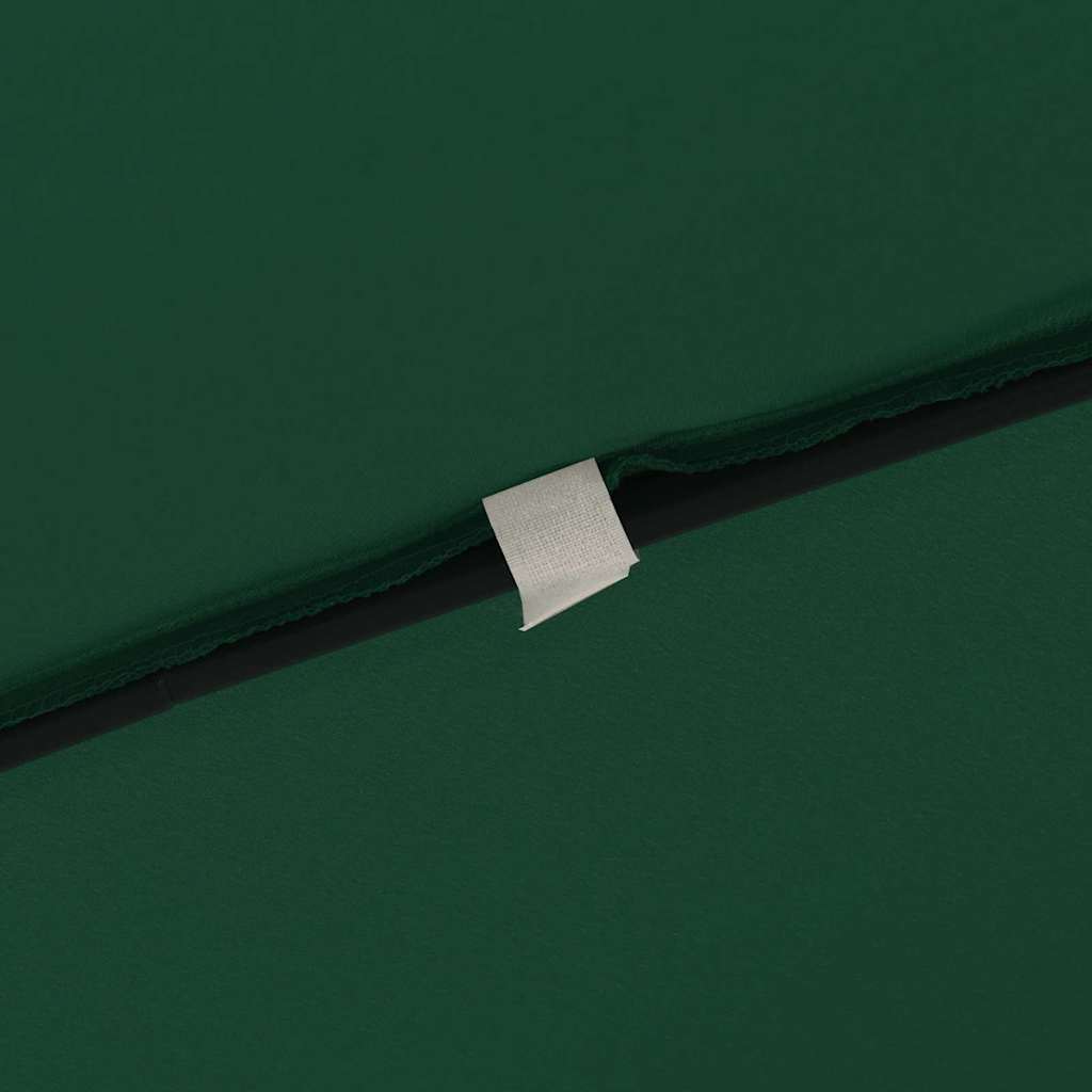 vidaXL Garden Parasol Green 295 x 295 x 245 cm Polyester and Steel 6