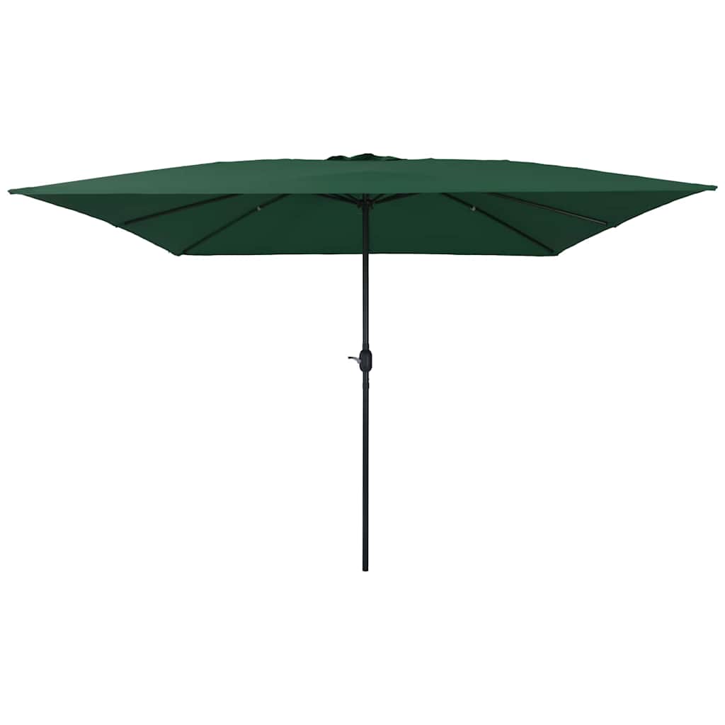 vidaXL Garden Parasol Green 295 x 295 x 245 cm Polyester and Steel 1