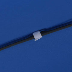 vidaXL Garden Parasol 295 x 295 x 245 cm Polyester and Steel Azurblau 6