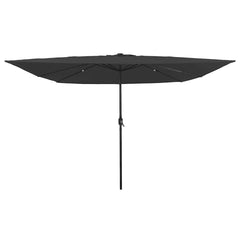vidaXL Garden Parasol 295 x 295 x 245 cm Polyester and Steel 1