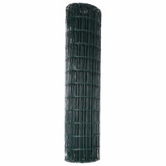Euro Fence 1 x 10 m PVC-coated iron Green mesh Size 50 x 100 mm 1.4 m