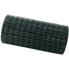 vidaXL Euro Fence 0.6 x 25 m PVC-coated iron Green 2