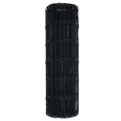 vidaXL Euro Fence 0.4 x 50 m PVC-coated iron Grey 6