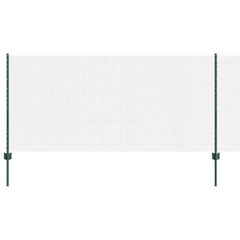 Welded Wire Fence with Posts 25 x 1 m Galvanised Steel Green 25 x 0.8 m – 50 x 0.5 m 25 x 1 m fence (1.2 x 1.2 cm mesh)