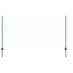 Hexagonal Fence with Post 25 x 0.8 m PVC-Coated Steel Green 25 x 0.8 m – 50 x 0.5 m 25 x 1.2 m fence (5 cm width mesh)