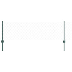 Hexagonal Fence with Post 100 x 0.8 m PVC-Coated Steel Green 100 x 0.6 m – 100 x 1.6 m 100 x 0.6 m fence (5 cm width mesh)