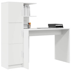 Desk 133.5 x 50 x 124 cm 2 pcs White