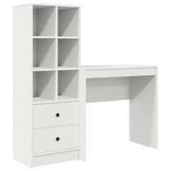 Desk 125.5 x 40 x 127 cm 2 pcs Width 80 cm White